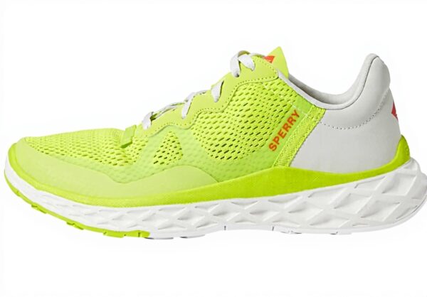 Sperry Baskets Headsail Homme Citron Maille Hydrophobe