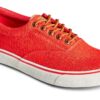 Baskets homme Sperry Striper II CVO chanvre rouge
