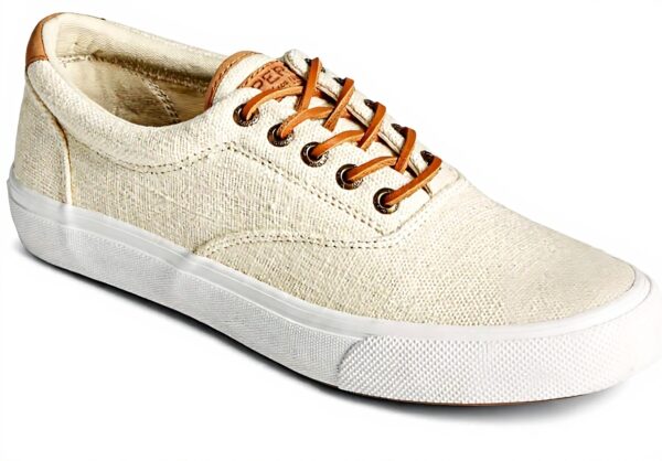 Sperry Baskets chanvre Striper II CVO homme gris ivoire