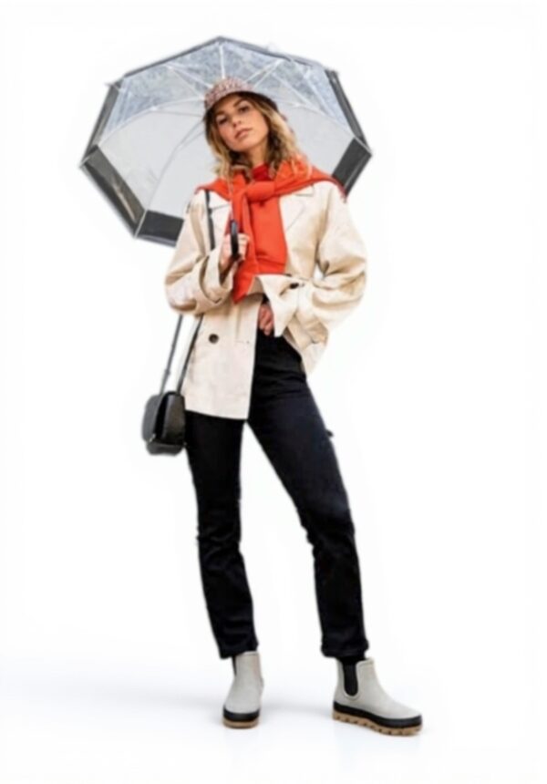 Bottes de pluie Sperry Femme imperméables chaudes Topsider