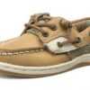 Sperry Chaussures Bateau Fille Cuir Véritable Semelle