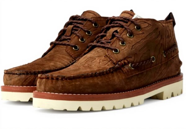 Sperry Chaussures Bateau Homme Cuir Marron 3-Eye