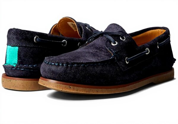 Sperry Homme Angelfish Chaussure Bateau Daim Bleu Marine