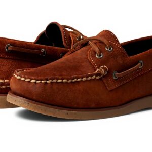 Sperry Chaussure Bateau Homme Suède Camel Mocassin