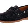 Sperry Homme Angelfish Chaussure Bateau Daim Bleu Marine