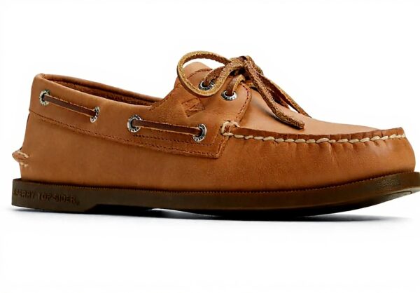 Chaussure Bateau Sperry Homme Marron Roi Cuir Confort