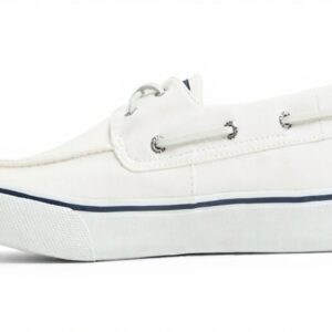 Sperry Bahama II Chaussure Bateau Homme Blanc Gris