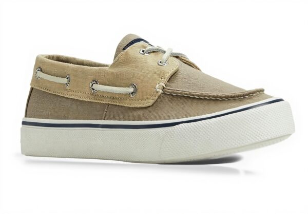 Sperry Bahama II Chaussure Bateau Homme Toile Kaki