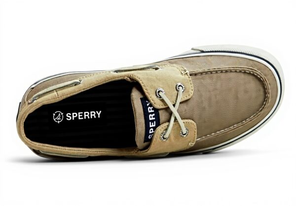 Sperry Bahama II Chaussure Bateau Homme Toile Kaki