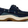 Sperry Billfish Chaussure Bateau Homme Nubuck Bleu Marine