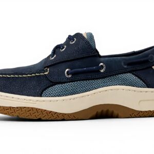 Sperry Billfish Chaussure Bateau Homme Nubuck Bleu Marine