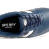 Sperry Halyard Baskets Homme Cuir Synthétique Confort Marine