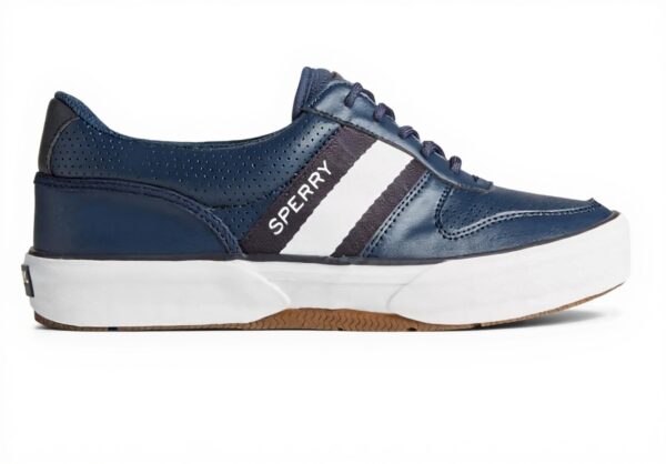 Sperry Halyard Baskets Homme Cuir Synthétique Confort Marine