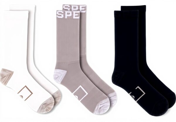 Chaussettes homme Sperry confortables lot 3 paires noir gris