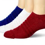 Chaussettes Sperry 3 paires doublure extérieure Rouge Blanc