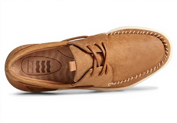 Chaussure bateau Sperry PLUSHWAVE 2.0 Noir cuir confort