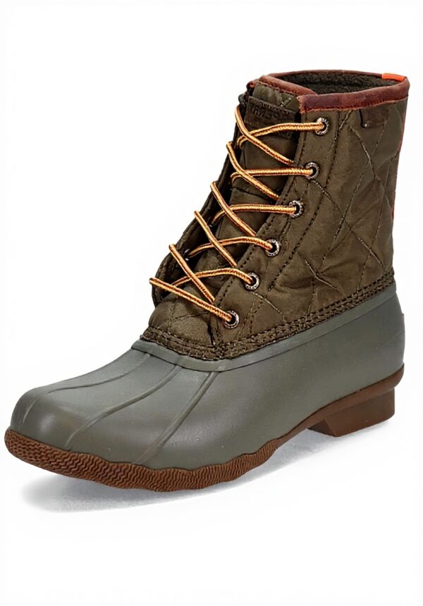 Sperry Botte de pluie Homme Velours Imperméable Vert Olive