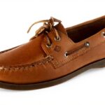 Sperry AO 2-Eye Leather Sahara Mocassin Femme Cuir
