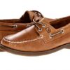 Sperry AO 2-Eye Leather Sahara Mocassin Femme Cuir