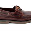 Sperry AO 2-Eye Leather Chaussures Bateau Femme Sahara