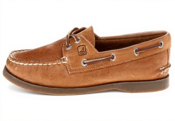 Sperry AO 2-Eye Leather Sahara Mocassin Femme Cuir