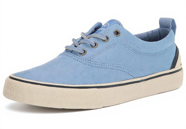 Sperry Striper II CVO Seacyclé Basket Homme Nylon Bleu