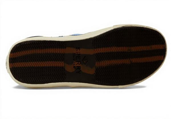 Sperry Striper II CVO Seacyclé Basket Homme Nylon Bleu