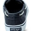 Sperry Top-Sider Bahama II Basket Homme Toile Lacets Confort