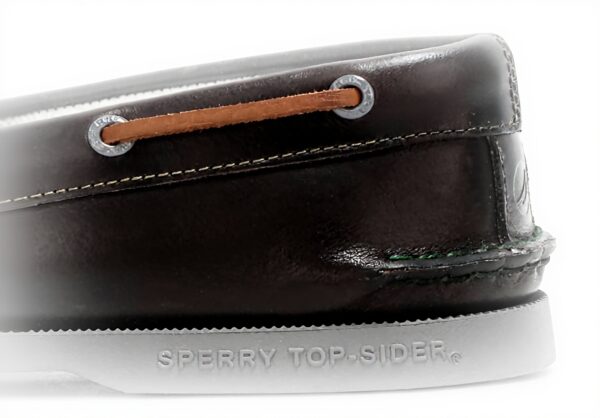 Sperry Top-Sider Bahama II Mocassin Homme Cuir Traction Gris