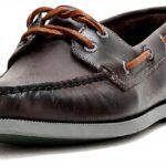Sperry Top-Sider Bahama II Mocassin Homme Cuir Traction Gris