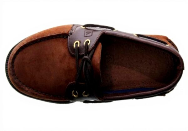 Sperry Top-Sider Chaussures Bateau Homme Cuir Beige Sahara