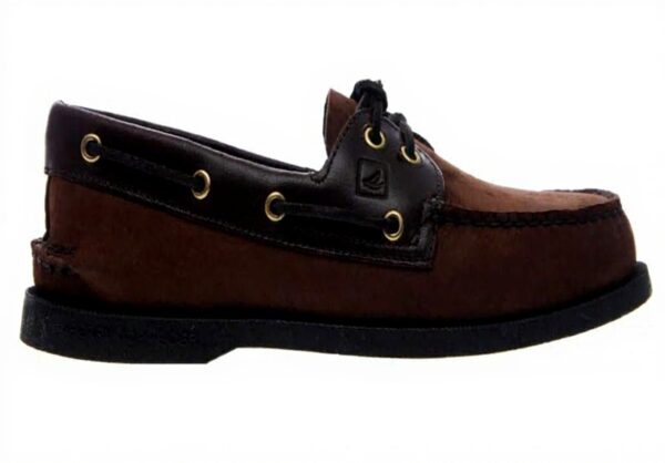 Sperry Top-Sider Chaussures Bateau Homme Cuir Beige Sahara