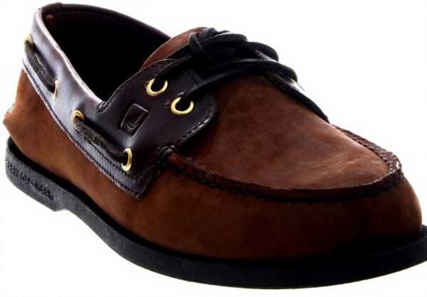 Sperry Top-Sider Chaussures Bateau Homme Cuir Beige Sahara