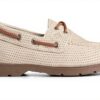 Sperry Top-Sider Leeward Chaussure Bateau Homme Ecru