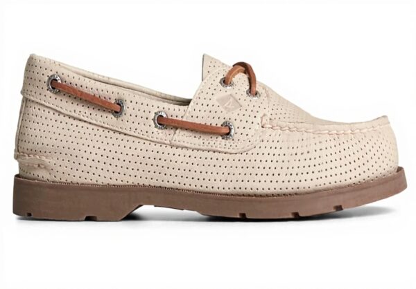 Sperry Top-Sider Leeward Chaussure Bateau Homme Ecru