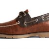 Sperry Top-Sider Leeward Chaussure Bateau Homme Marron Cuir
