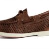 Sperry Top-Sider Chaussure Bateau Homme Cuir Miel