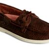 Sperry Top-Sider Chaussure Bateau Homme Cuir Miel
