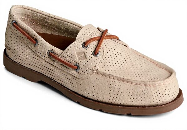 Sperry Top-Sider Leeward Chaussure Bateau Homme Ecru