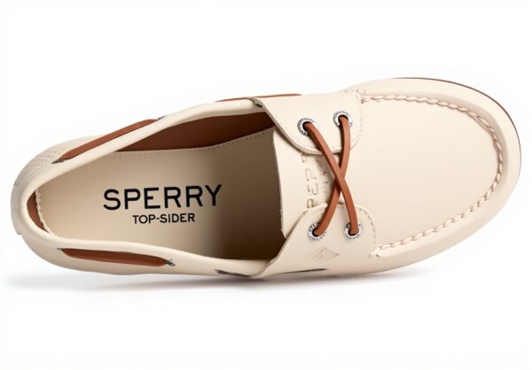Sperry Top-Sider Leeward Chaussure Bateau Homme Ecru