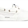 Chaussure Bateau Homme Sperry Top-Sider Soletide Cuir Blanc