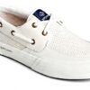 Chaussure Bateau Homme Sperry Top-Sider Soletide Cuir Blanc