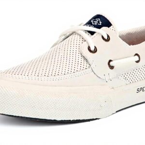 Chaussure Bateau Homme Sperry Top-Sider Soletide Cuir Blanc
