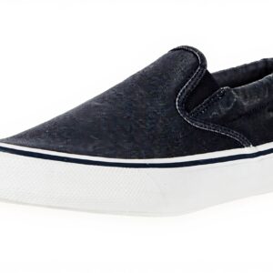 Sperry Top-Sider Striper II Slip on Basket Homme Bleu Marine
