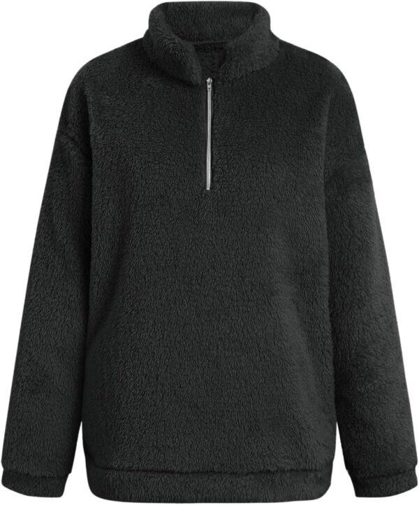 Sweat à capuche femme Generisch surdimensionné confortable-3