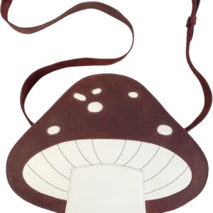 Sac bandoulière champignon Tudi Frudi cuir pleine fleur-0