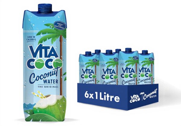 Eau de coco Vita Coco 6L hydratation électrolytes vitamine C