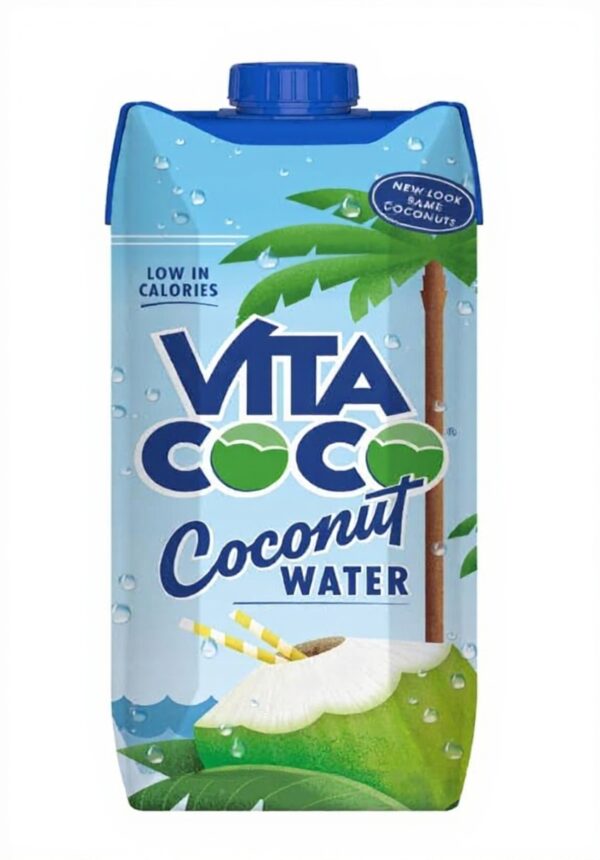 VITA COCO Eau de coco pure 1 litre riche en potassium
