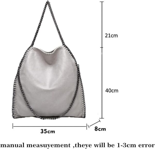 ZIYUEZIKUN Sac bandoulière femme cuir synthétique grand-1